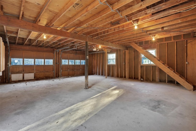 miscellaneous room featuring a garage