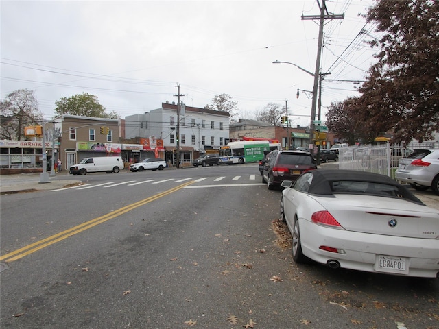 view of street with street lights