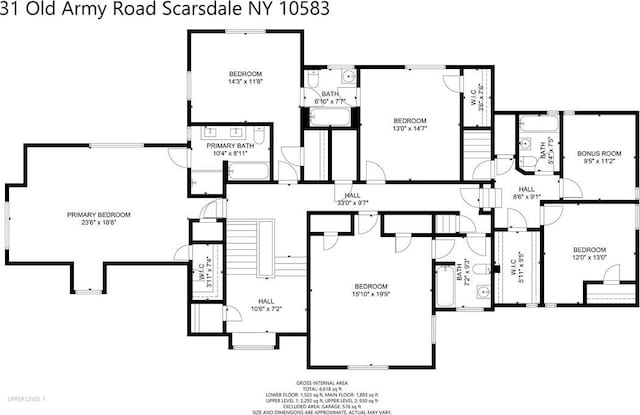 31 Old Army Rd, Scarsdale, NY 10583 - view of layout