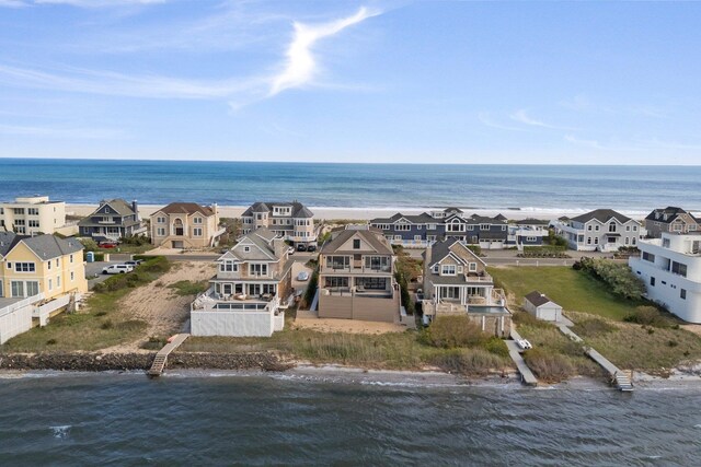 686 Dune Rd, Westhampton Dunes, NY 11978 - water view with nearby suburban area