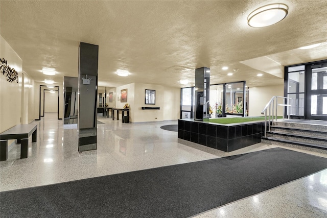 building lobby featuring stairway