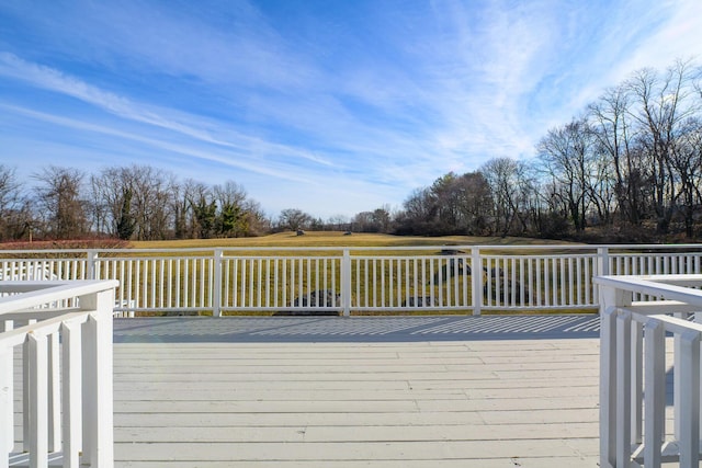 view of deck