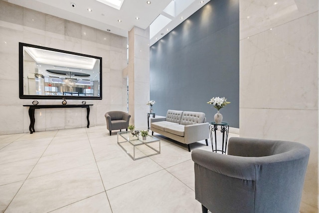 view of community lobby