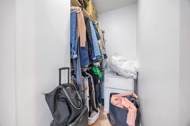 view of spacious closet