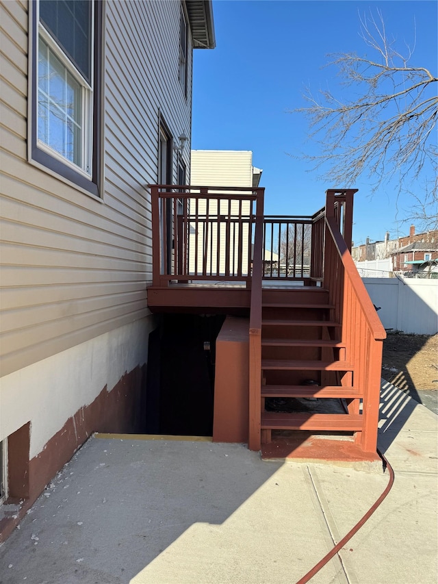 153-33 119th Rd, Jamaica, NY 11434 - exterior space with fence and stairs