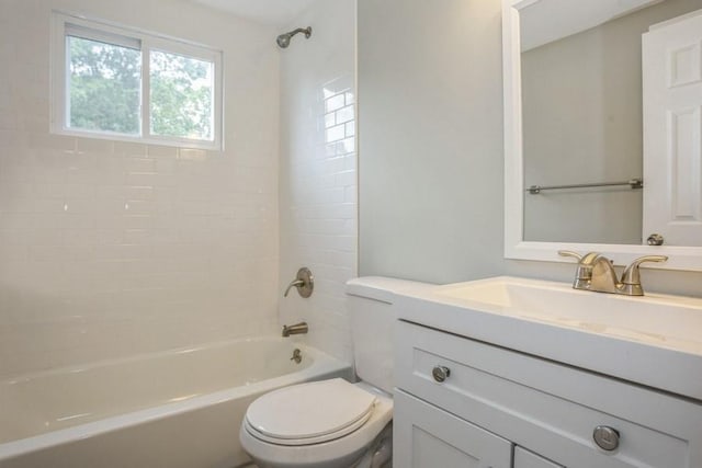 8 Fleet Rd, Shirley, NY 11967 - full bathroom with shower / bath combination, vanity, and toilet
