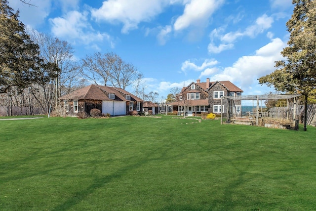 140 Newtown Rd, Hampton Bays, NY 11946 - view of yard featuring a garden