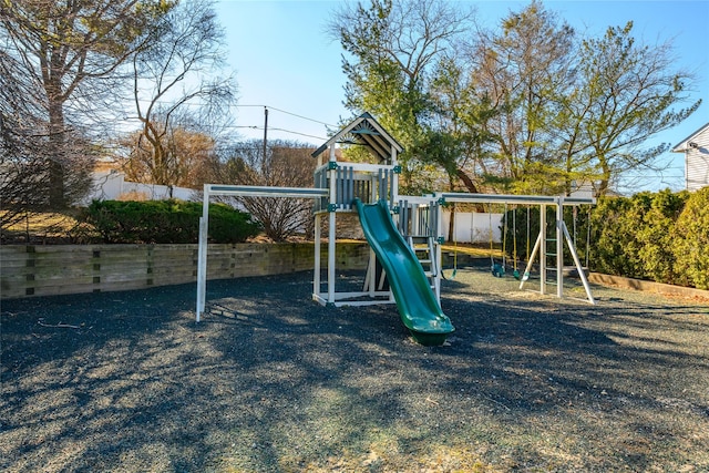 view of communal playground