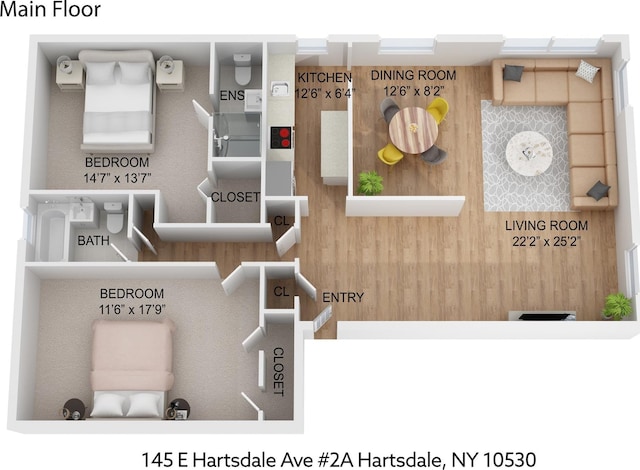 view of layout