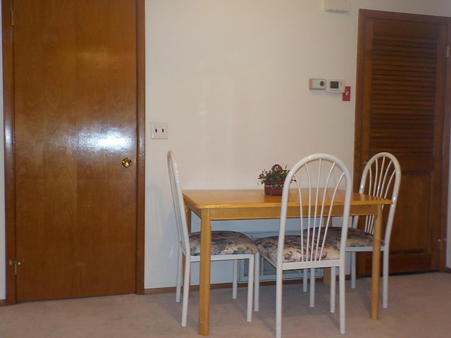 dining area with baseboards