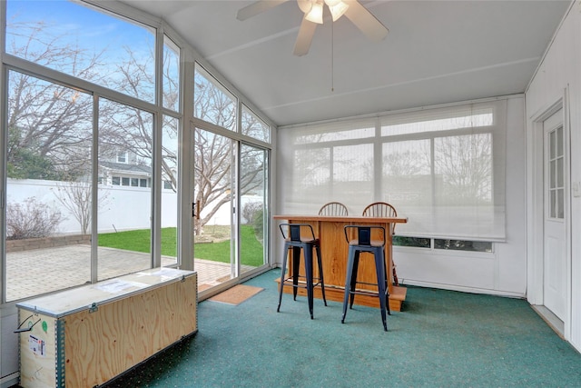 sunroom / solarium with plenty of natural light