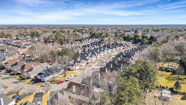 birds eye view of property featuring a residential view