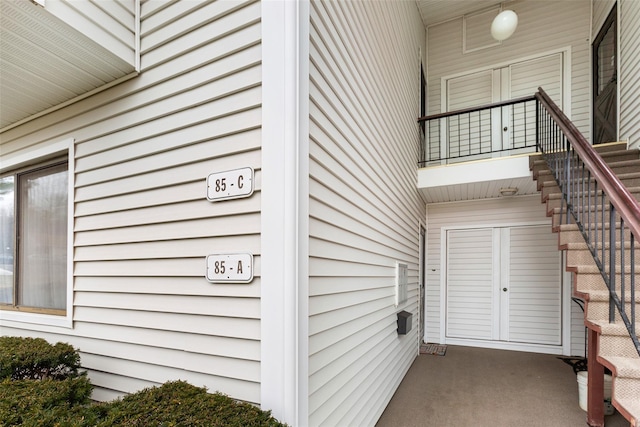 view of property entrance