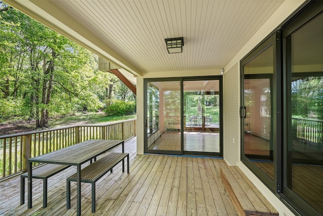 25 Moseman Ave, Katonah, NY 10536 - view of wooden terrace
