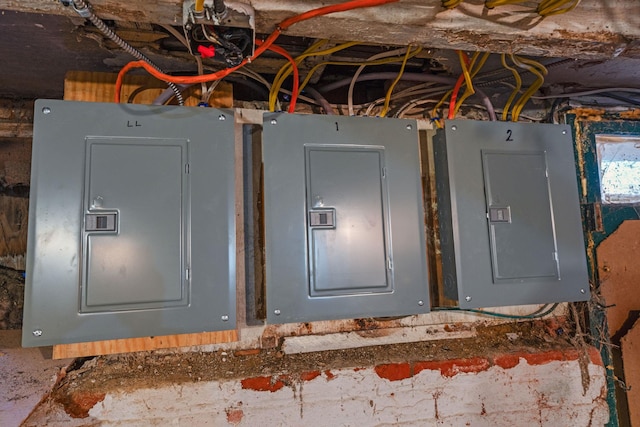 utilities with electric panel