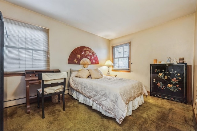 bedroom featuring carpet flooring