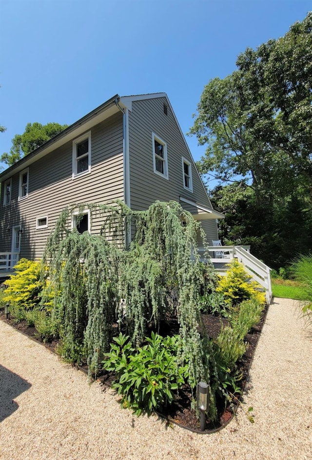 view of property exterior