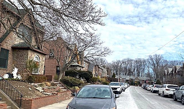 view of street with a residential view