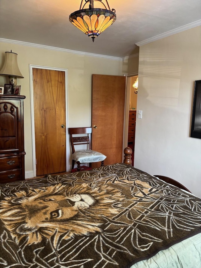 42-30 196th St, Flushing, NY 11358 - bedroom featuring ornamental molding