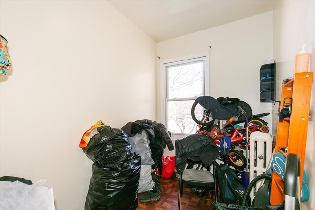 view of storage room