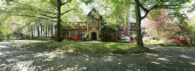 view of tudor house