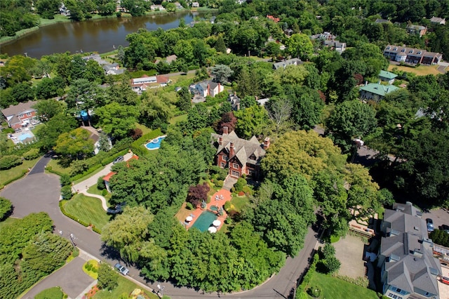 107 Bayview Rd, Manhasset, NY 11030 - aerial view of property's location featuring a large body of water and nearby suburban area