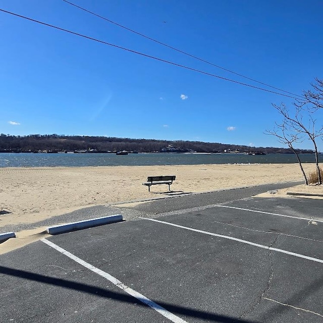 view of uncovered parking lot