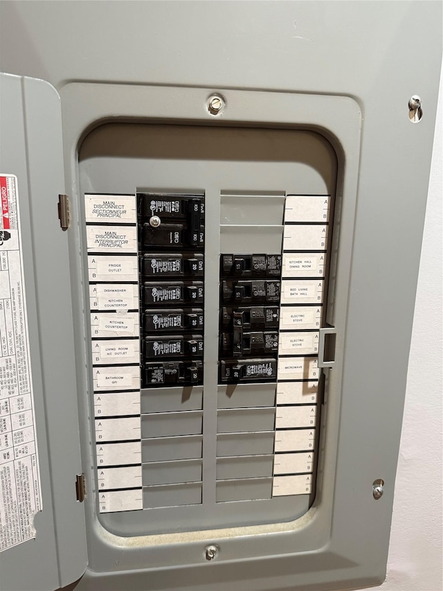 utilities with electric panel