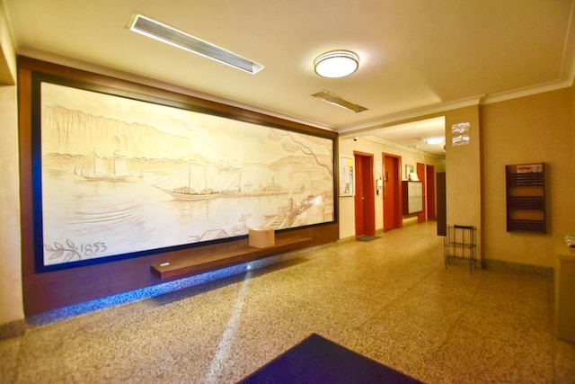 view of community lobby