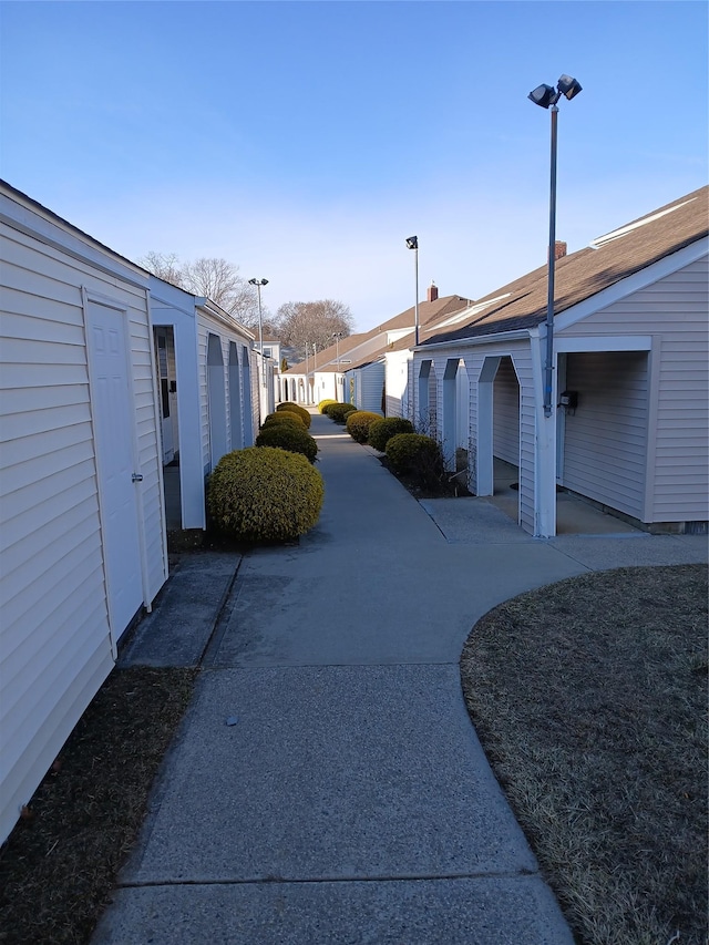 view of home's community with a residential view