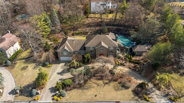 25 Pine Glen Dr, Blauvelt, NY 10913 - birds eye view of property