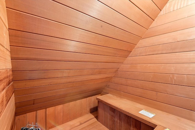 53-31 212th St, Bayside, NY 11364 - sauna featuring wood walls
