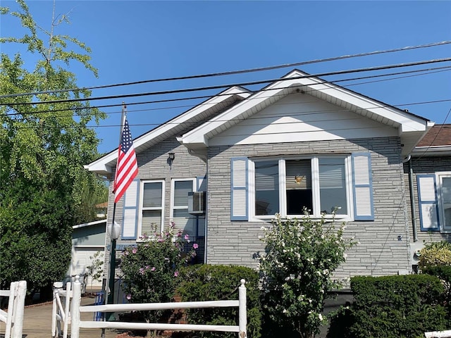 view of bungalow-style home