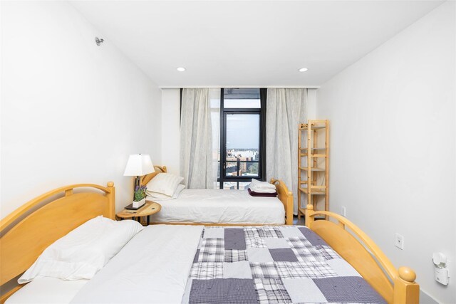 41-62 Bowne St Unit 12G, Flushing, NY 11355 - bedroom with recessed lighting