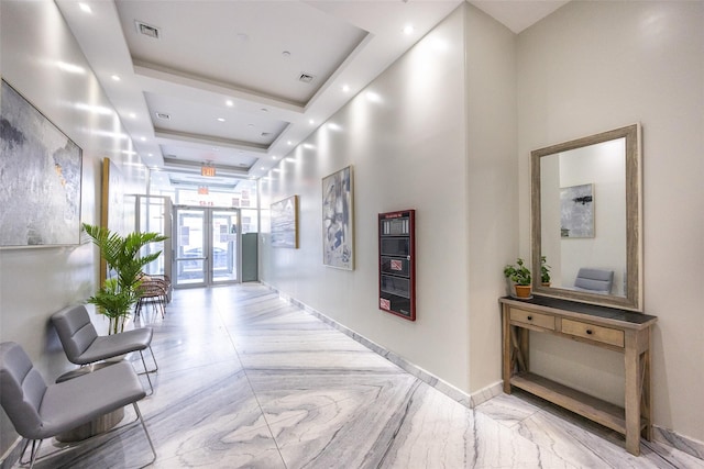 41-62 Bowne St Unit 12G, Flushing, NY 11355 - lobby with visible vents