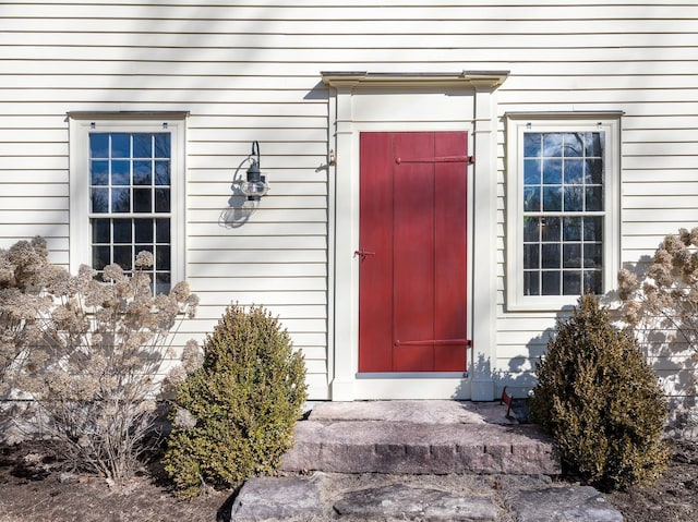 view of entrance to property