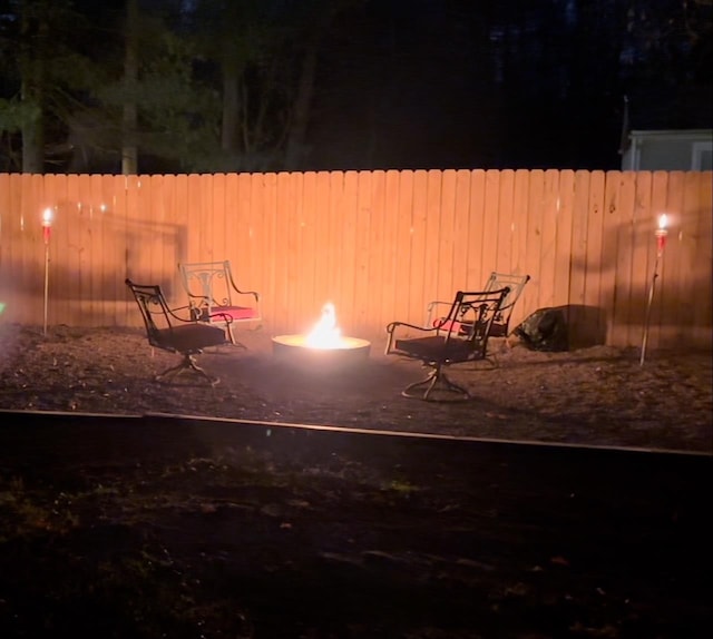 view of patio / terrace with fence