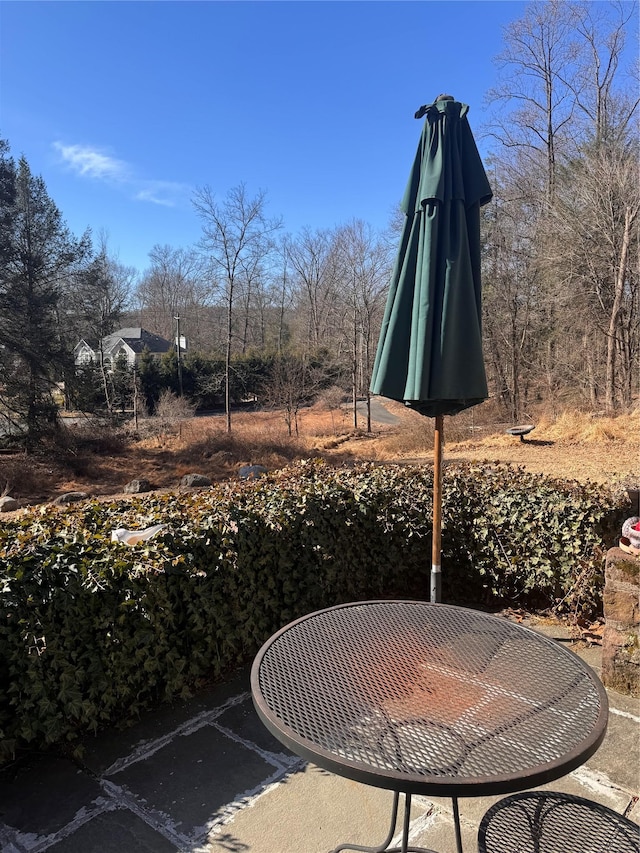 view of patio