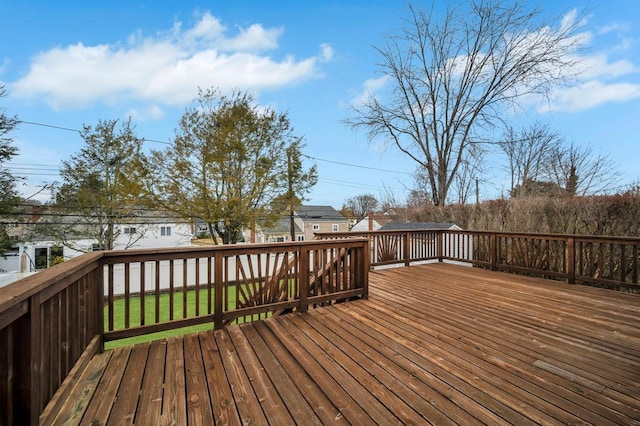 view of deck