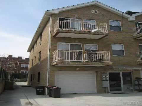 view of property with a garage