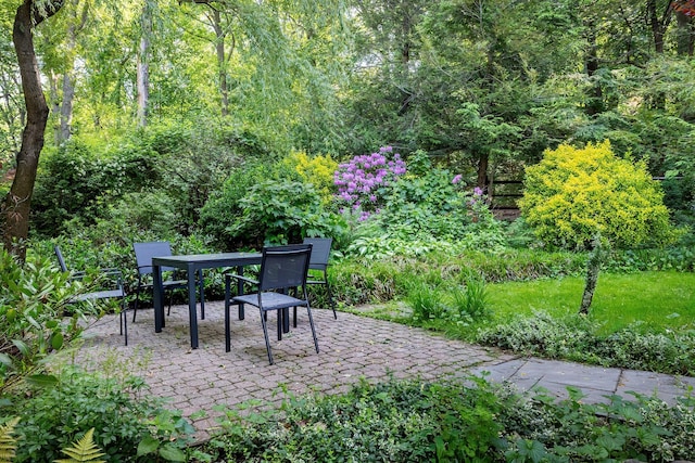2727 Palisade Ave Unit 9B, Bronx, NY 10463 - view of patio with outdoor dining space