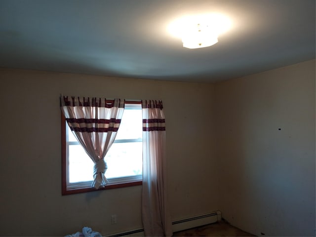 2706 Peconic Ave, Seaford, NY 11783 - unfurnished room with a baseboard radiator