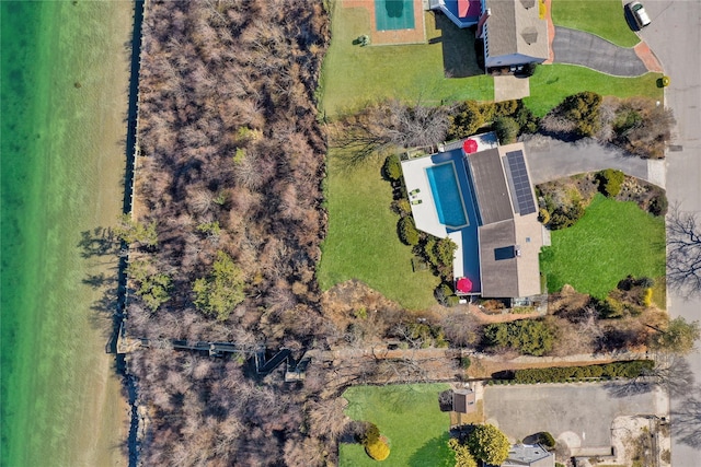 drone / aerial view
