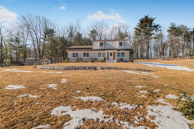 38 Marjorie Dr, Monticello, NY 12701 - view of front facade featuring a chimney