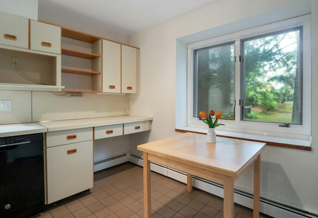 707 Eagle Bay Dr, Ossining, NY 10562 - kitchen featuring dishwasher, healthy amount of natural light, light tile patterned floors, and light countertops
