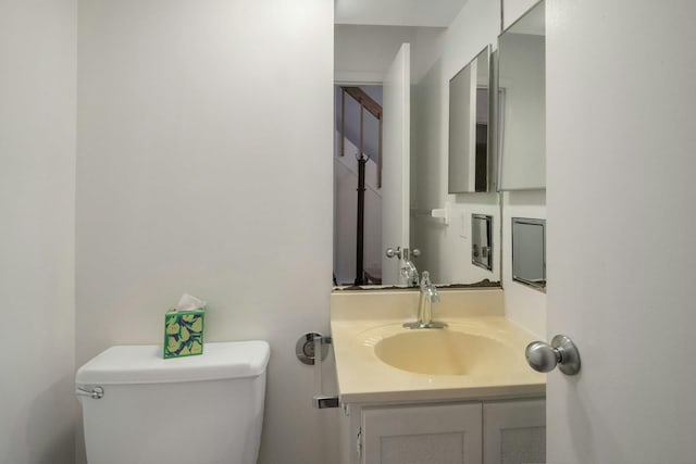 707 Eagle Bay Dr, Ossining, NY 10562 - bathroom with toilet and vanity