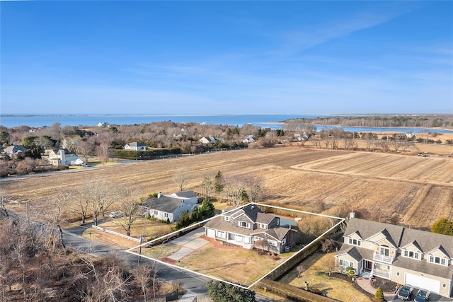 118 Paquatuck Ave, East Moriches, NY 11940 - aerial view with a water view