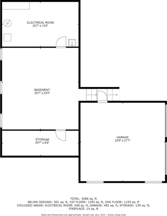 4 Park Pl, Oyster Bay, NY 11771 - plan