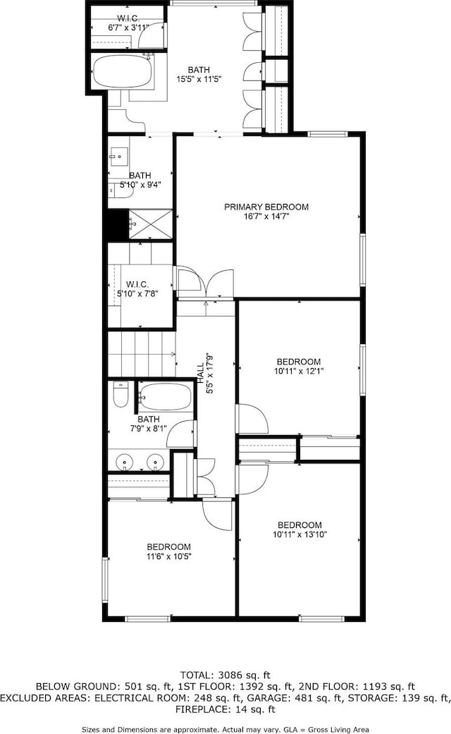 4 Park Pl, Oyster Bay, NY 11771 - view of layout