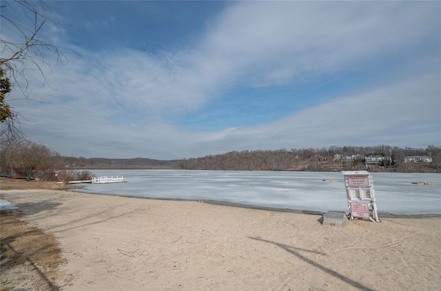 property view of water